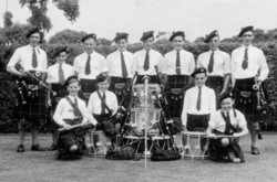 Aberlady Pipe Band 1951
